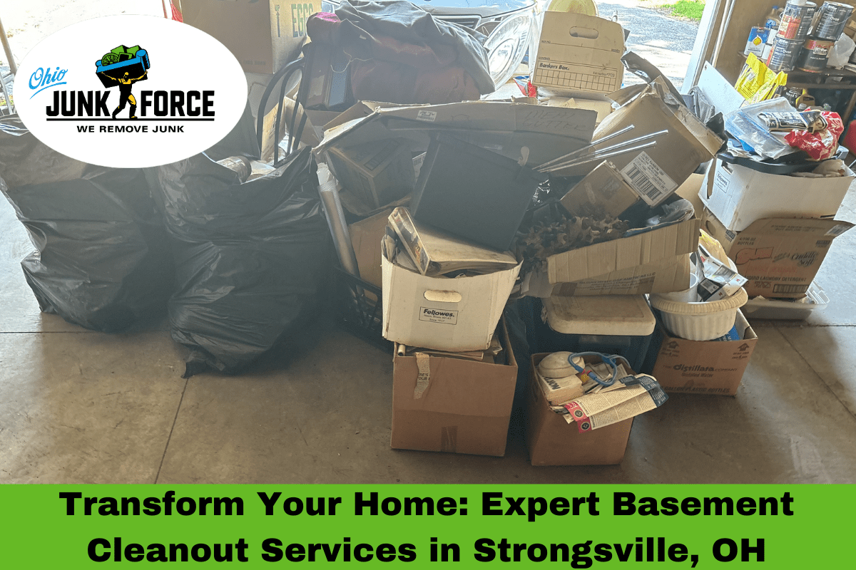 Transform Your Home Expert Basement Cleanout Services in Strongsville, OH