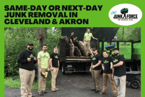 Same-Day or Next-Day Junk Removal in Cleveland & Akron