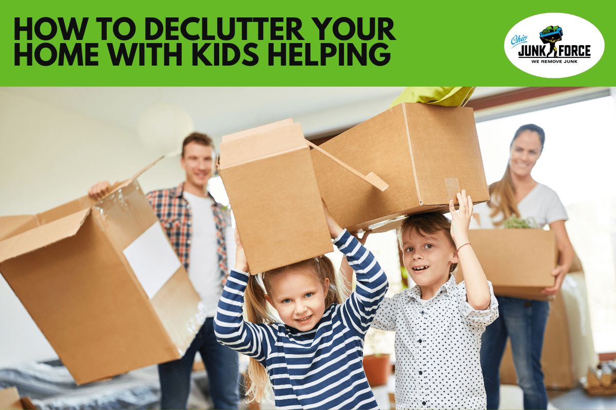 How to Declutter Your Home With Kids Helping