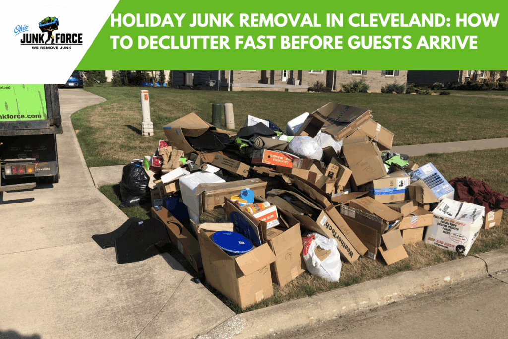 Holiday Junk Removal in Cleveland: How to Declutter Fast Before Guests Arrive